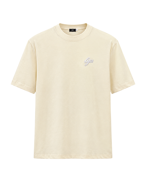 T-shirt basic premium vainilla