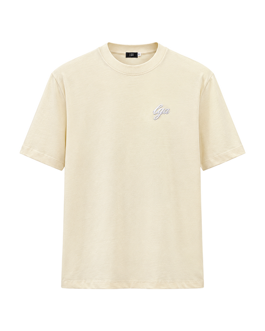 T-shirt basic premium vainilla