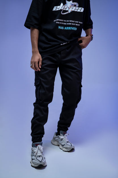 Jogger cargo black