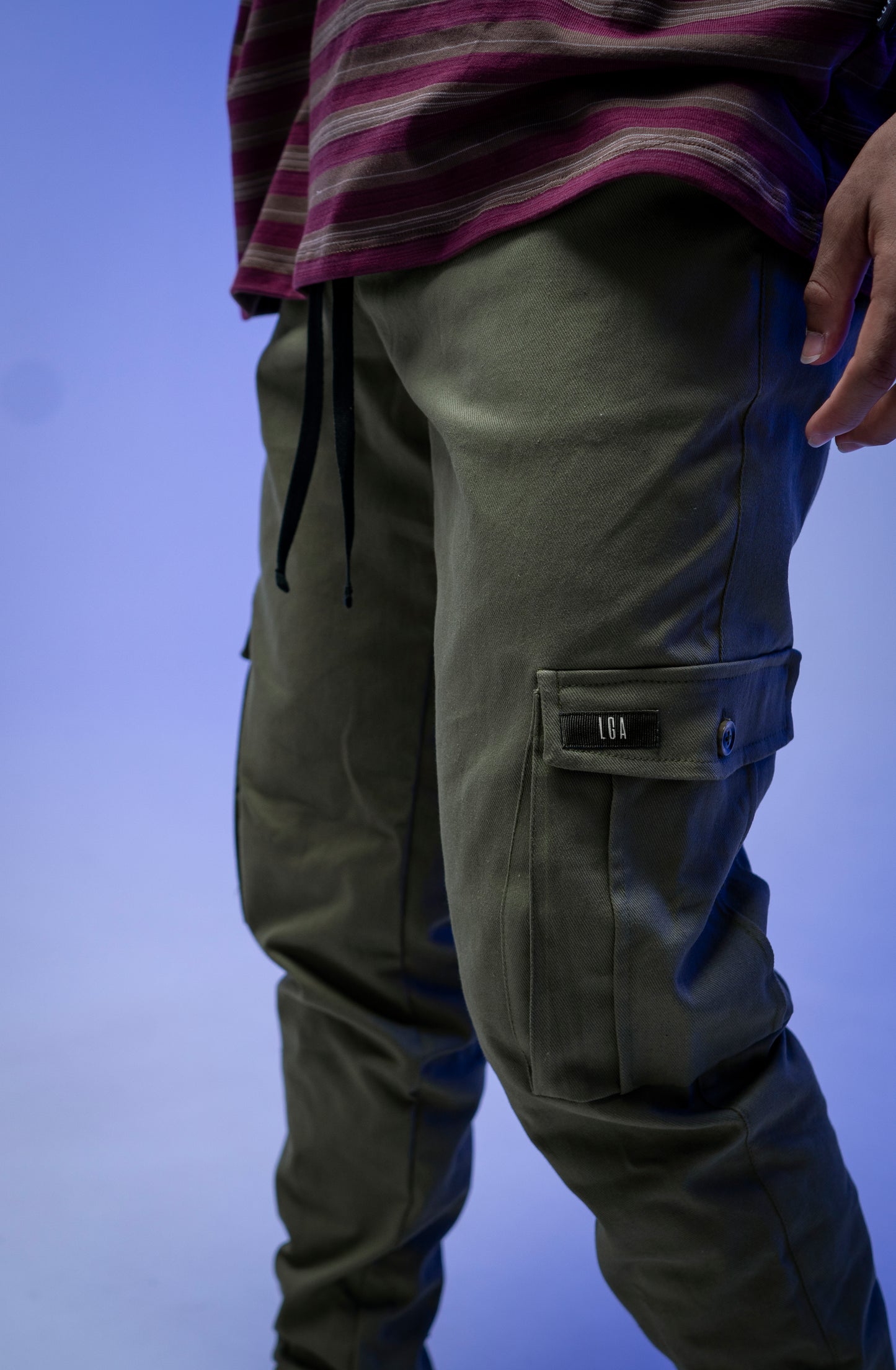 Jogger cargo green